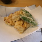 季節料理 よし野 - 菊子天ぷら