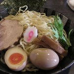 麺屋 十王 - 付け麺（大）＋味玉（￥７００＋１００）　＊大盛無料