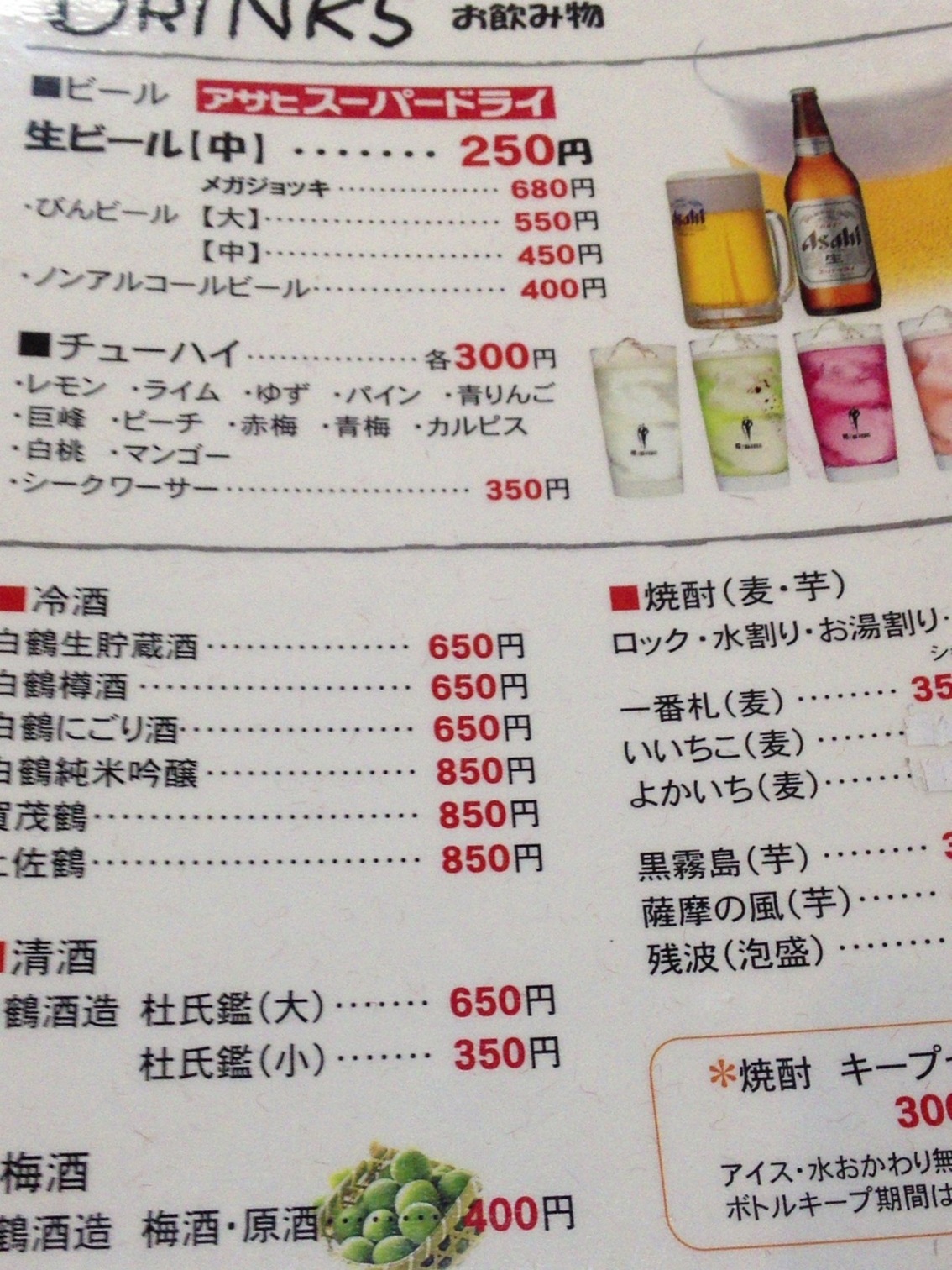 メニュー写真 : じゅん平 - 木津川/居酒屋 | 食べログ