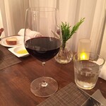 サラマンジェ ド ヨシノ - イチボに合わせて赤ワインをいただきました