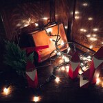 サラマンジェ ド ヨシノ - 一足早くクリスマス飾りを見せていただきました。素朴で温かな木製の飾りです