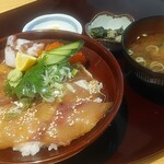 シラカバ - 海鮮ハマチの漬け丼