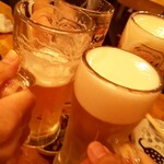 Kushikichi - 生ビーで乾杯