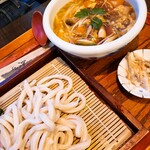 Musashino udon mugiwara - きのこかき玉つけ汁うどん