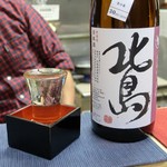 家庭料理 小川 - 北島 玉栄 純米辛口 無濾過火入