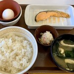 Sukiya - 鮭朝食 390円