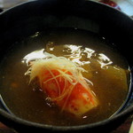 酒中花 空心  - たらば蟹とフカヒレの上湯スープ 蟹味噌ＸＯ醤入り