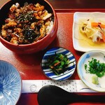 あなごと野菜の店 美さを - 穴子のひつまぶし膳