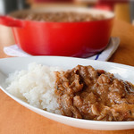 ボンサルーテカフェ - 季節替わりのカレー