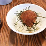 拉麺 イチバノナカ - 【いくら飯　350円】写真⑤