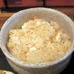 ラ プランシュ - 帆立貝柱の炊き込みご飯