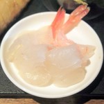 ラ プランシュ - 真鯛と海老の刺身