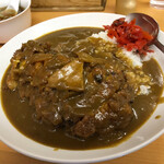 中華そば ひさご - 2019年11月。カツカレー1100円。