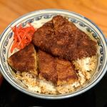 一寸亭 - ソースカツ丼　¥900