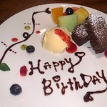 キャンパーズ パラダイス トーキョー - 大切な人のお祝いに！バースデープレート！