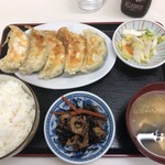 もん亭 - 餃子定食　600円