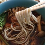 まん作 - きのこの出汁と蕎麦つゆの
      絶妙なコンビネーション✩.*˚