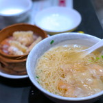 香港 贊記茶餐廳  - ワンタン麺