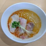 らぁ麺 丸山商店 - 限定 薫製鮭の豆乳らぁ麺