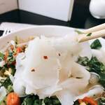 Up & above - 米麺も3種から選べるので一番太いやつでね〜