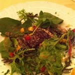 ペレグリーノ - 前菜：徳島産の寒鯔のサラダ仕立て