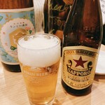 h Yakiton Enya - サッポロラガービール  中瓶    430円