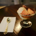 ジェラテリア アクオリーナ - ティラミス・柿・マロン（950円）税込