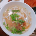 台湾食堂 - パイコー炒飯セット　小台湾ラーメン　アップ