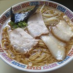 大橋中華そば - 中華そば濃口半分づつ