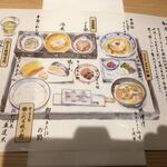 和食 浮橋 - カラフルなお品書き