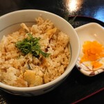 Menya Hanabusa - 鮎の炊き込みご飯