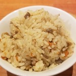 麺屋 六感堂 - 鶏五目ご飯（限定チャコ飯）