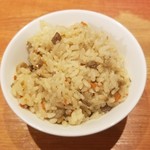 麺屋 六感堂 - 鶏五目ご飯（限定チャコ飯）