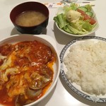 コキール - ポークピザ風定食