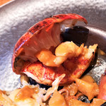 水暉 - オマール海老の鉄板焼