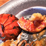 水暉 - オマール海老の鉄板焼