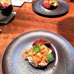 水暉 - オマール海老の鉄板焼