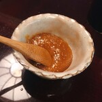 うかい鳥山 - 料理長お手製のカラ味噌