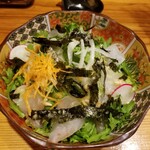 Sakuramaru - 地もの旬野菜魚のさらだ　わさびドレッシング