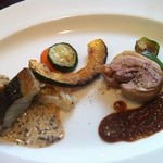 Brasserie Gout - メイン　ワンプレートに肉と魚とは満足です