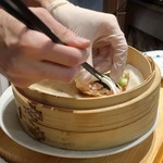 中国菜エスサワダ - クリスピーチキンの北京ダック風