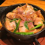 西新宿 ふじ屋 - レバ煮ラ