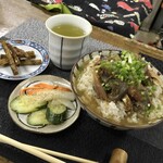 ごはんばー - ゴマサバ茶漬け