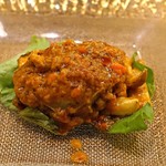 レンゲ - 上海蟹の豆豉炒め