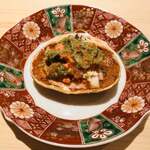 新ばし 星野 - 兵庫県浜坂産セイコガニ　外子　内子　足の身　蟹味噌