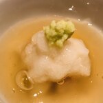 新ばし 星野 - グジのカブラ蒸し