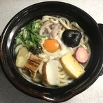 道頓堀 今井 - 鍋焼うどんの出来上り