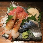 旬酔基じ - お刺身盛り合わせ(少なめ)♬