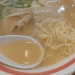 武蔵ラーメン - スープ麺アップ