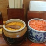 武蔵ラーメン - 卓上薬味